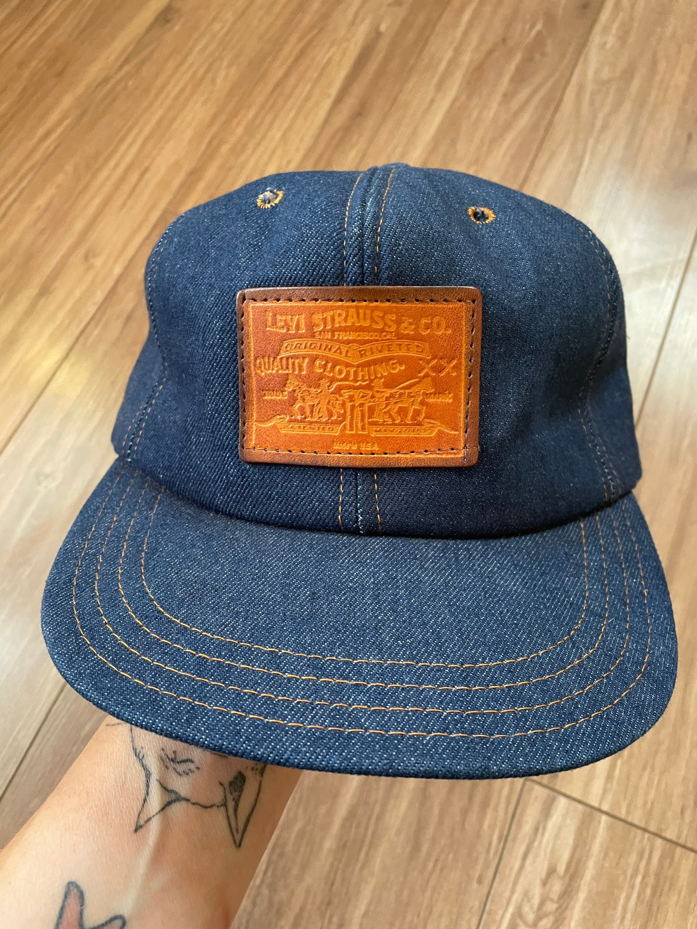 Levis Denim Cap - Etsy