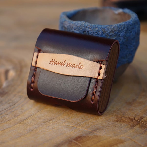 Leather Pill Case Etsy