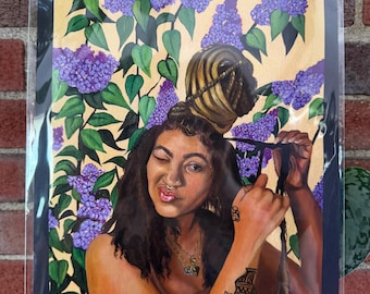 Maintaining My Crown - Art Print - Genesis Rodriguez