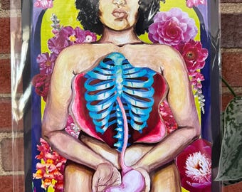 Spilling My Guts - Art Print - Genesis Rodriguez