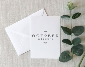 Wedding Card Mockup Etsy