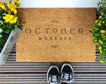 Download Coir Doormat Mockup Etsy