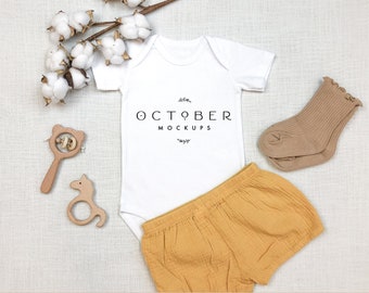 Baby Clothes Mockup Etsy
