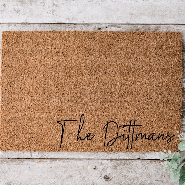 Personalised Door Mat Etsy Australia