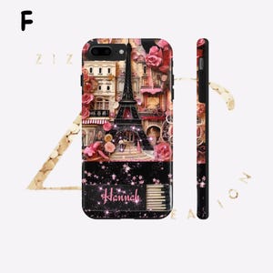 Paris Phone Case |Custom Paris Theme Phone Case |iPhone 15 14 13 Samsung Galaxy S22 S23 S24 | Durable Protective Cover | Eiffel Tower Design