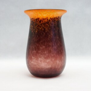 Mid Century Modern MURANO MACETTE Art Glass Flower Vase Italian Modernist Home Decor 50s 60 Home  Office Decor
