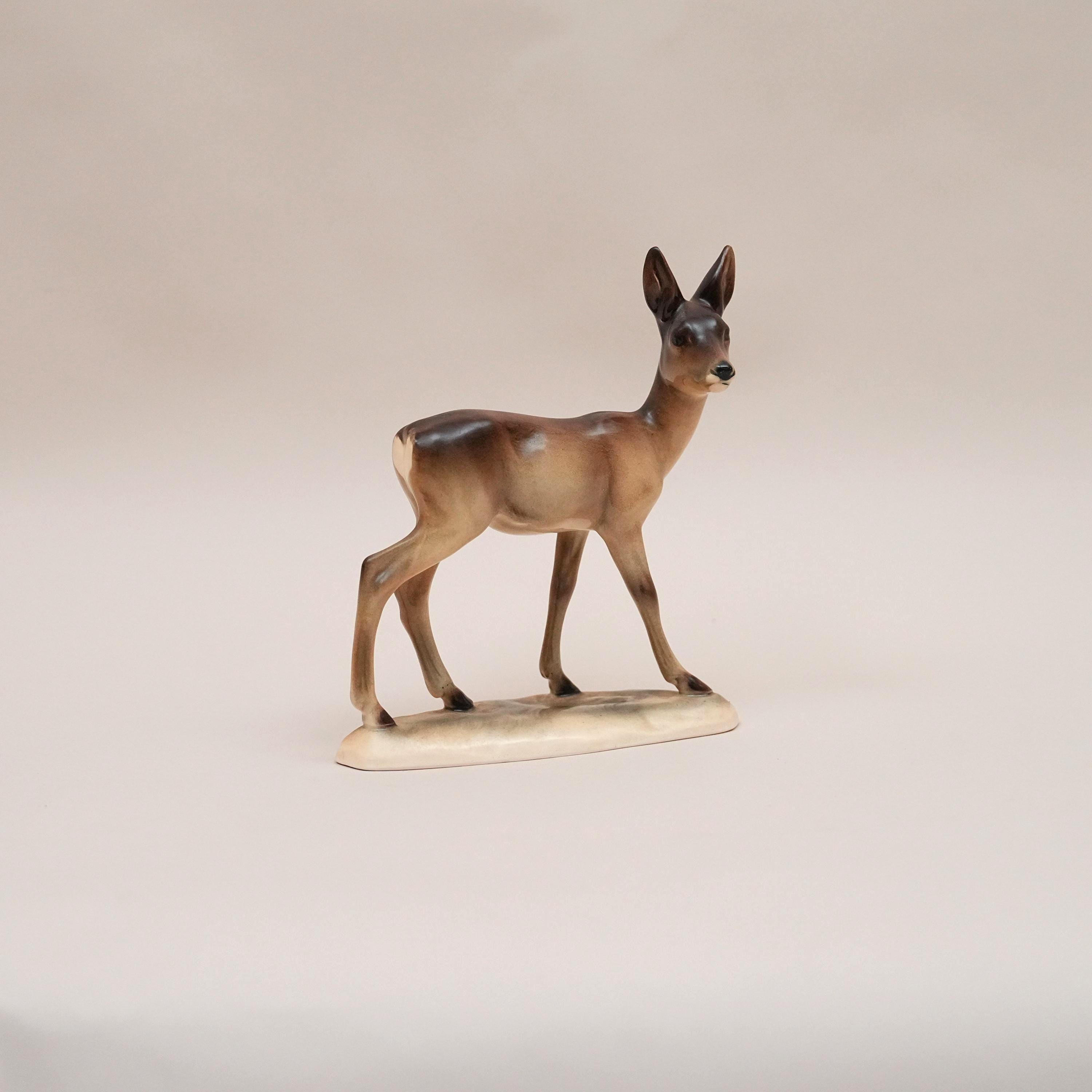 カッツヒュッテ（Katzhütte）社　アール・デコ様式　磁器製フィギュリン Hertwig Katzhutte Porcelain - Etsy
