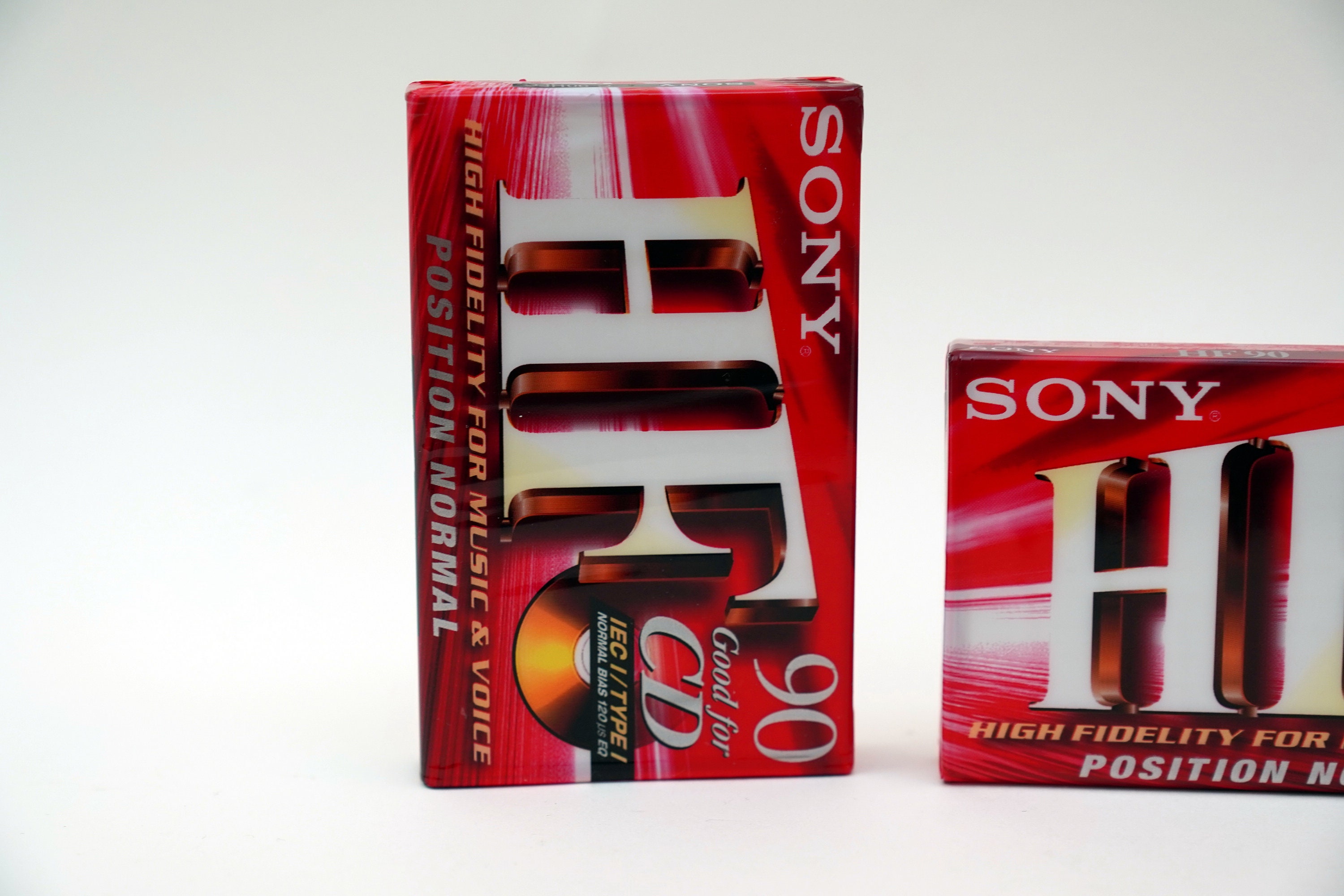 2 Cassette Audio Sony FeCr 90/Hifi Vintage