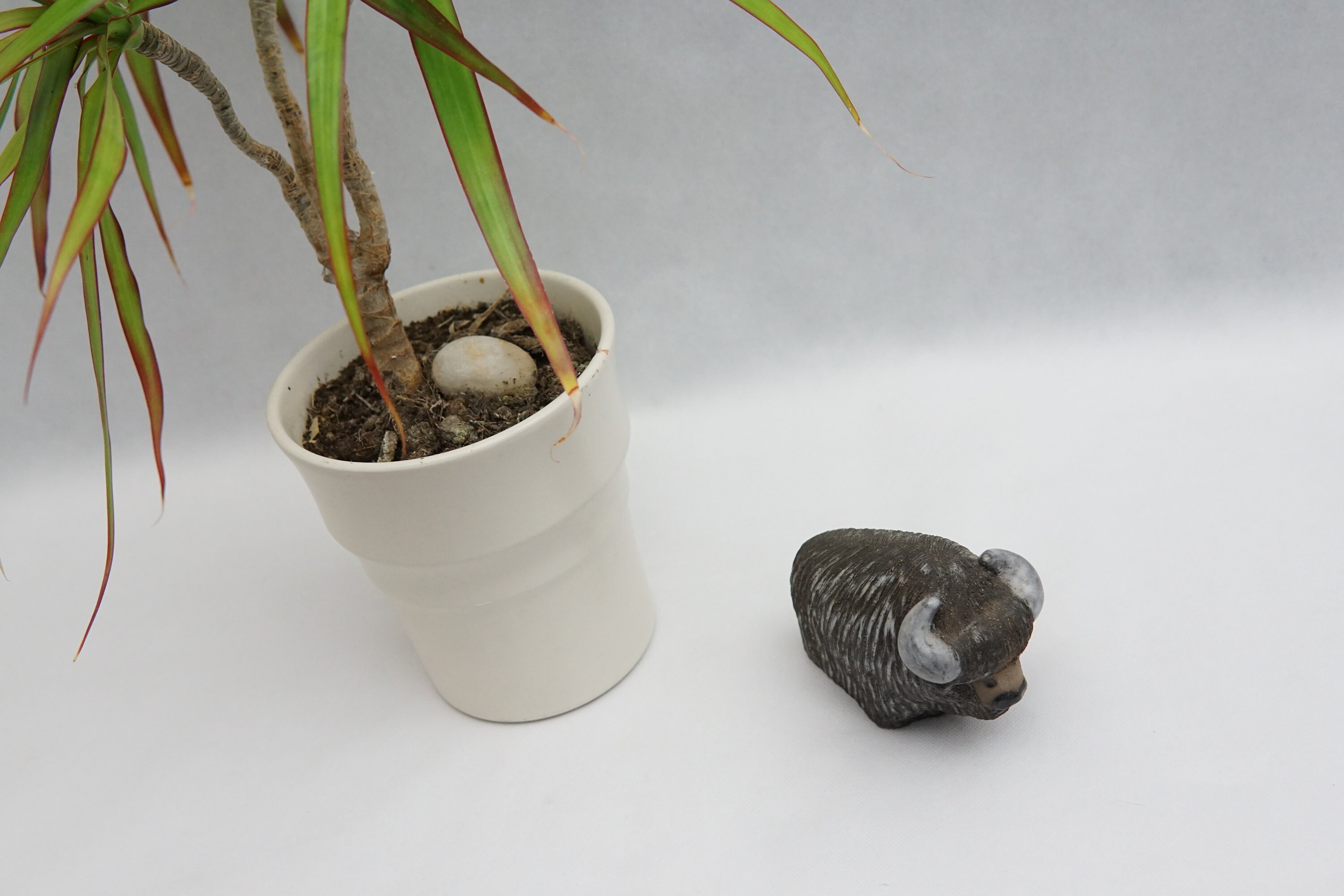 GÖRAN ANDERSSON Bisone Figurine/ Stoneware Upsala-ekeby