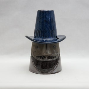 Big Gentelmen ELSI BOURELIUS for JIE スウェーデン製 陶器製花瓶 ハンドメイド ミッドセンチュリー 70年代 スカンジナビア ヴィンテージ 陶器 テーブル装飾 Mcm