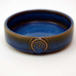 Vintage Soholm Denmark Pottery Bowl: Maria Philippi Studio Art