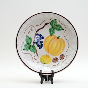 4 x 29 Vintage Danish Porcelain DECORATIVE PLATE Handpainted  50s 60s Decor Studio
