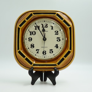 VINTAGE GERMAN Clock JUNGHANS Mid Century Wall Hanging 50s 60s 70s Wall Home Office Decor mcm