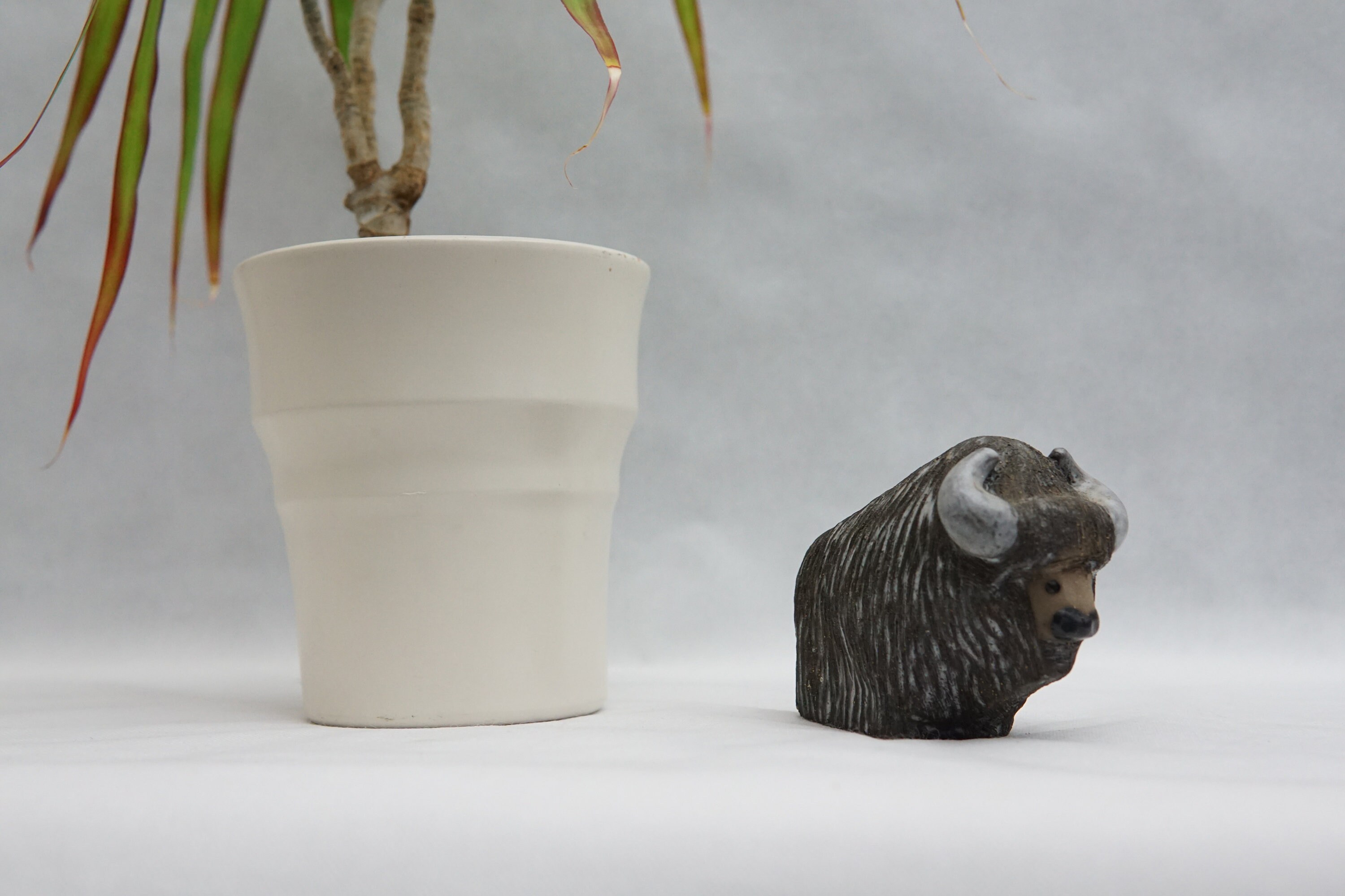 GÖRAN ANDERSSON Bisone Figurine/ Stoneware Upsala-ekeby