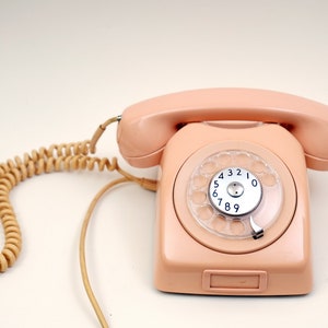 Vintage 80. Dzwonek TELEFON Telefon stacjonarny firmy Teli 90. Szwedzki design skandynawski