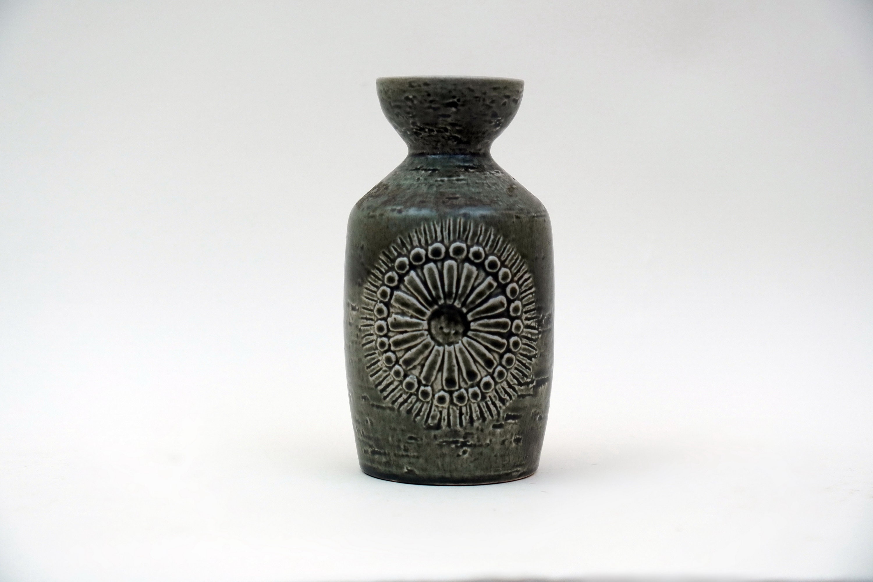 Vintage Rorstrand Zenit Vase by Gunnar Nylund: Swedish Studio