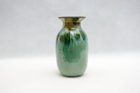 Vintage MIA NOREN KERAMIK Swedish Glazed Ceramic Vase, 70s Pottery