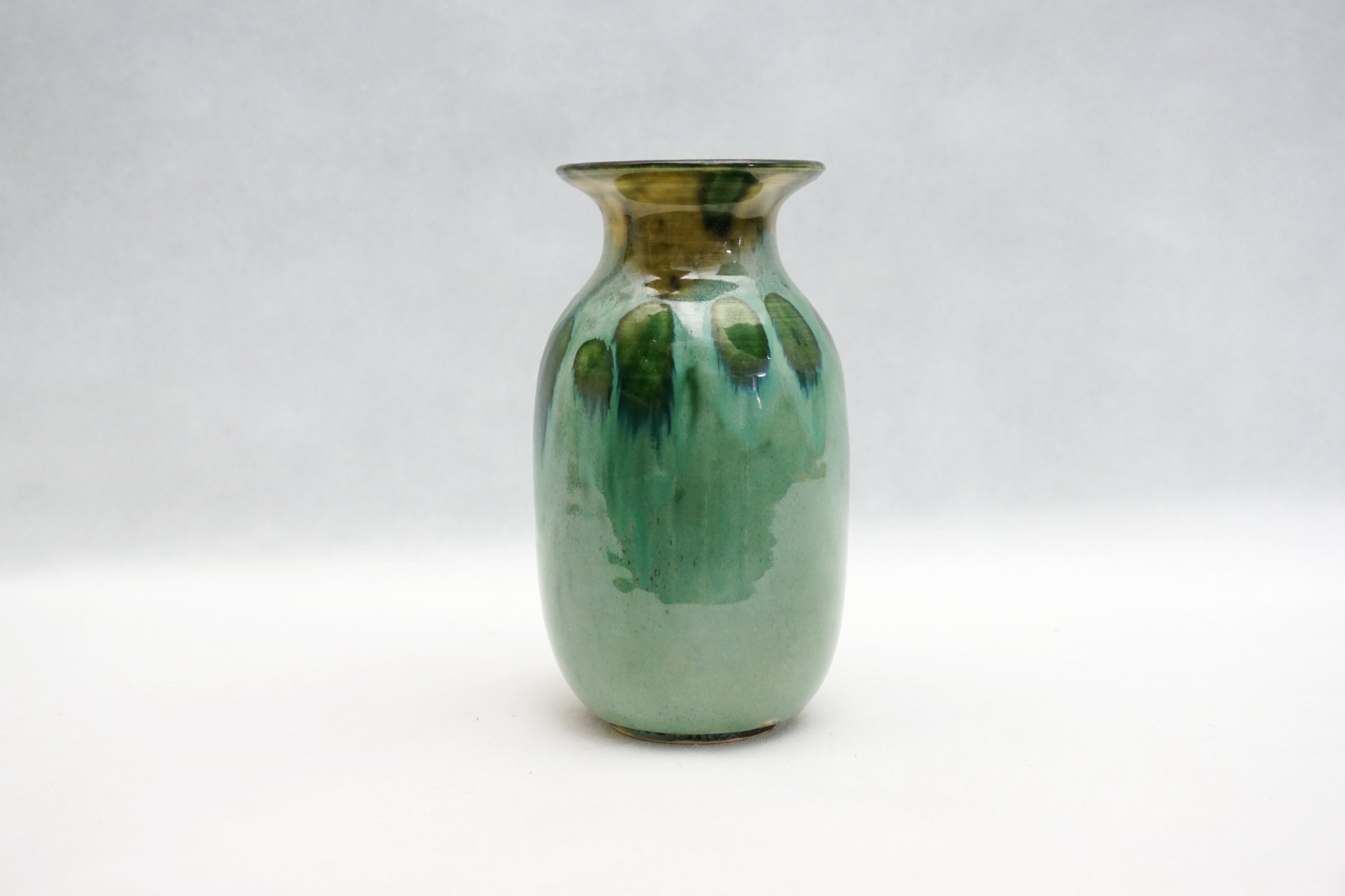 Vintage MIA NOREN KERAMIK Swedish Glazed Ceramic Vase, 70s Pottery