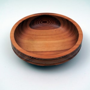 Vintage SNADBERGS SWEDEN Wooden Bowl: MCM Swedish Tableware