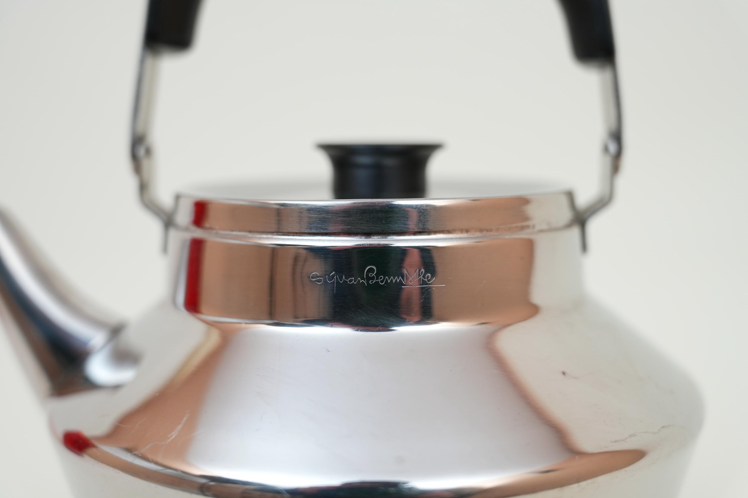 ヴィンテージ Kockums Moderna Kok ステンレススチール ケトル by