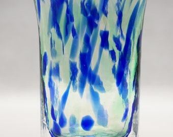 Sea Glasbruk Sweden Crystal Vase - Renate Stock - Scandinavian MCM