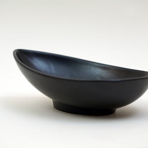 Vintage 70s UPSALA EKEBY GEFLE Fruit Serving Bowl Tray Handmade 50s 60s  Studio Pottery mcm