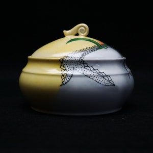 Ciotola con coperchio Mid Century Vintage anni &#39;50 Ceramica