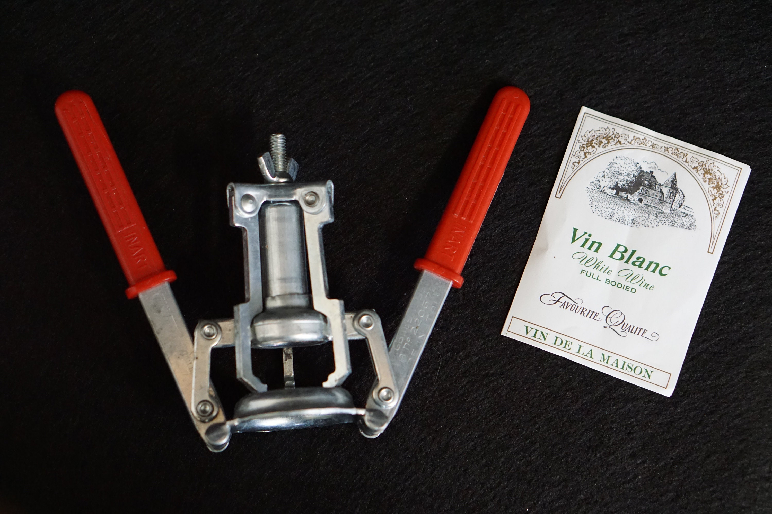 Vintage INART BOTTLE CAPPER Twin Lever Made in Italy Solid Etsy