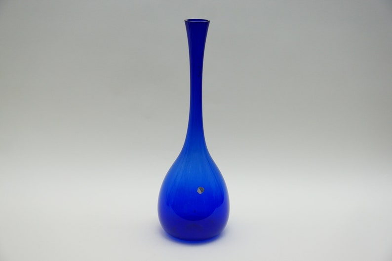 Gunnar Ander Murano Style Glass Vase - Thumbnail 4
