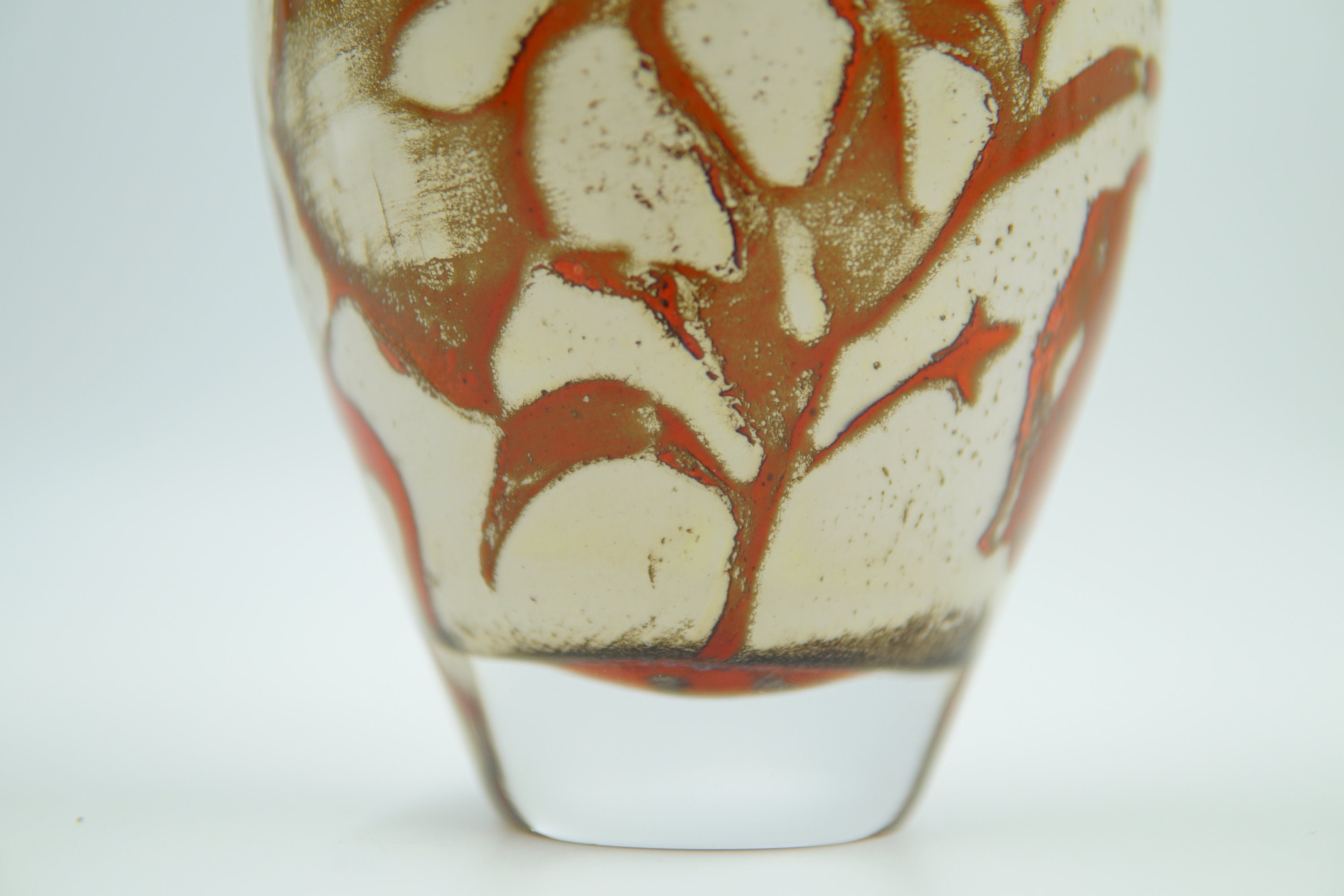 Kosta Boda Art Glass Vase Olle Brozén Floating Flowers - Etsy Canada