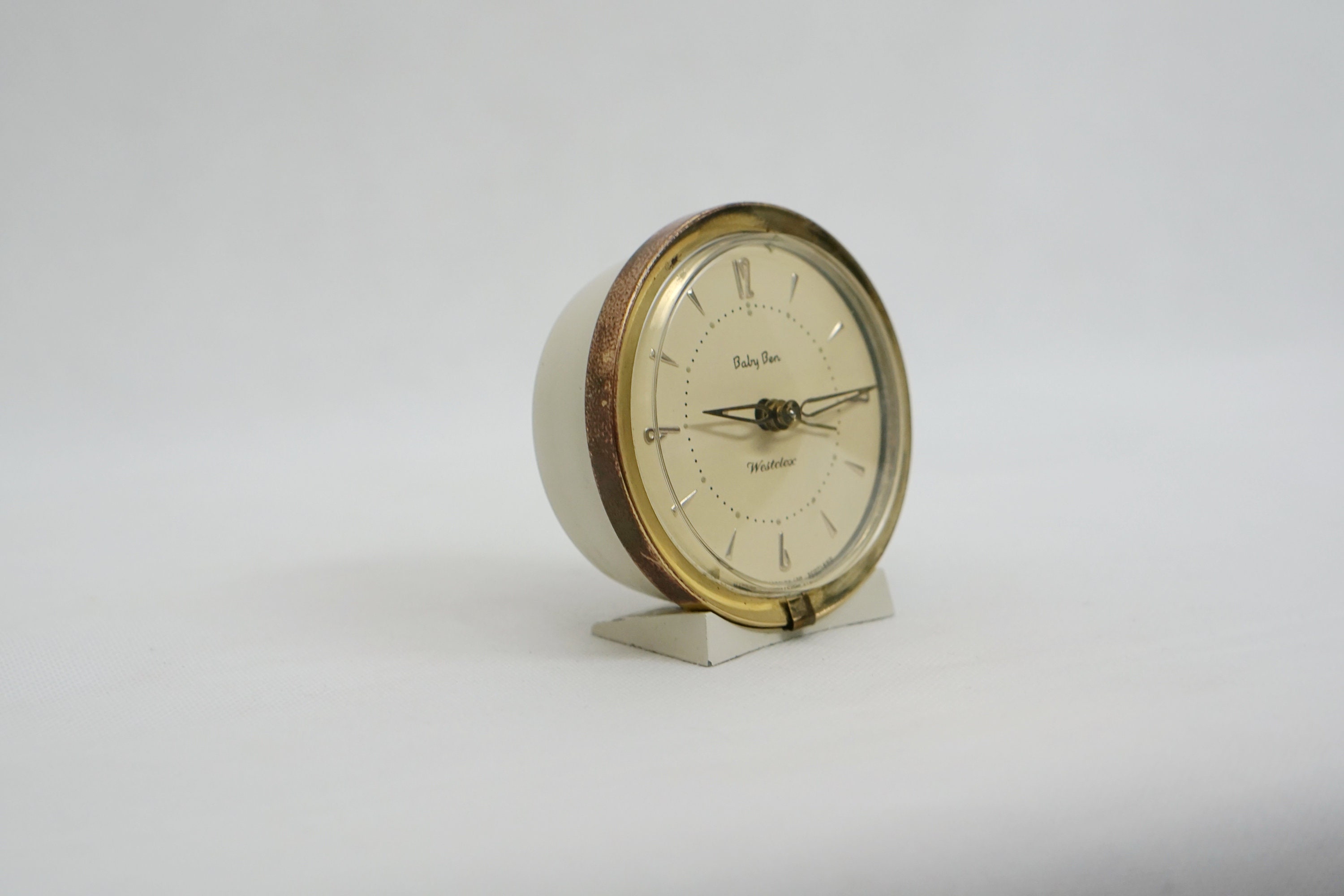 アメリカ　ヴィンテージ　BABY BEN ベイビーベン　時計 ANTIQUE WATCH - BIG BEN & BABY BEN ALARM CLOCK - USONIAN