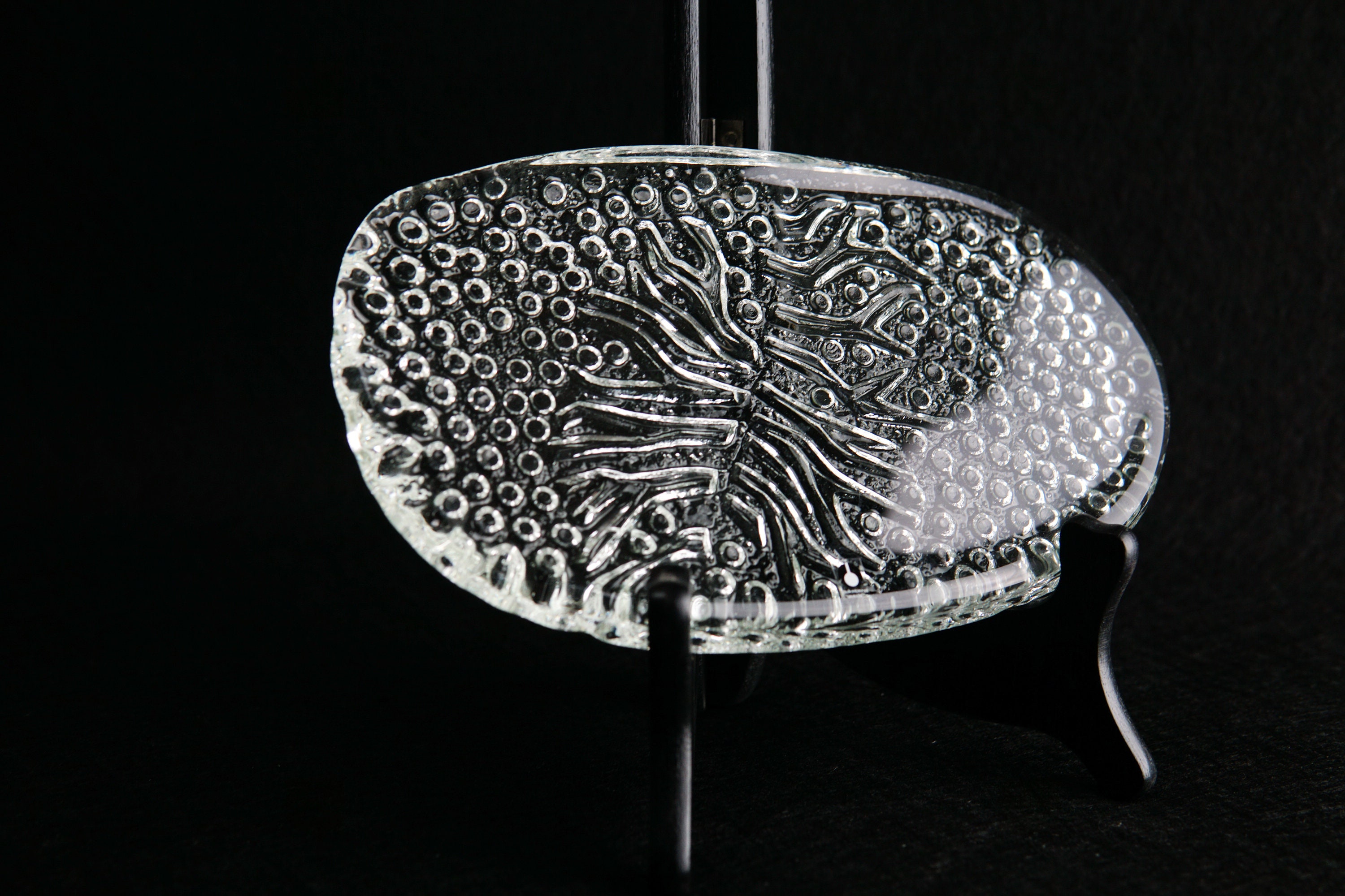 Pukeberg glass plate - Etsy 日本