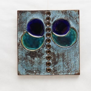 Rorstrand (Sweden) Atelje/Studio &#39;Kavalkad&#39; Wall Plaque by Olle Alberius  1963 model numer 5