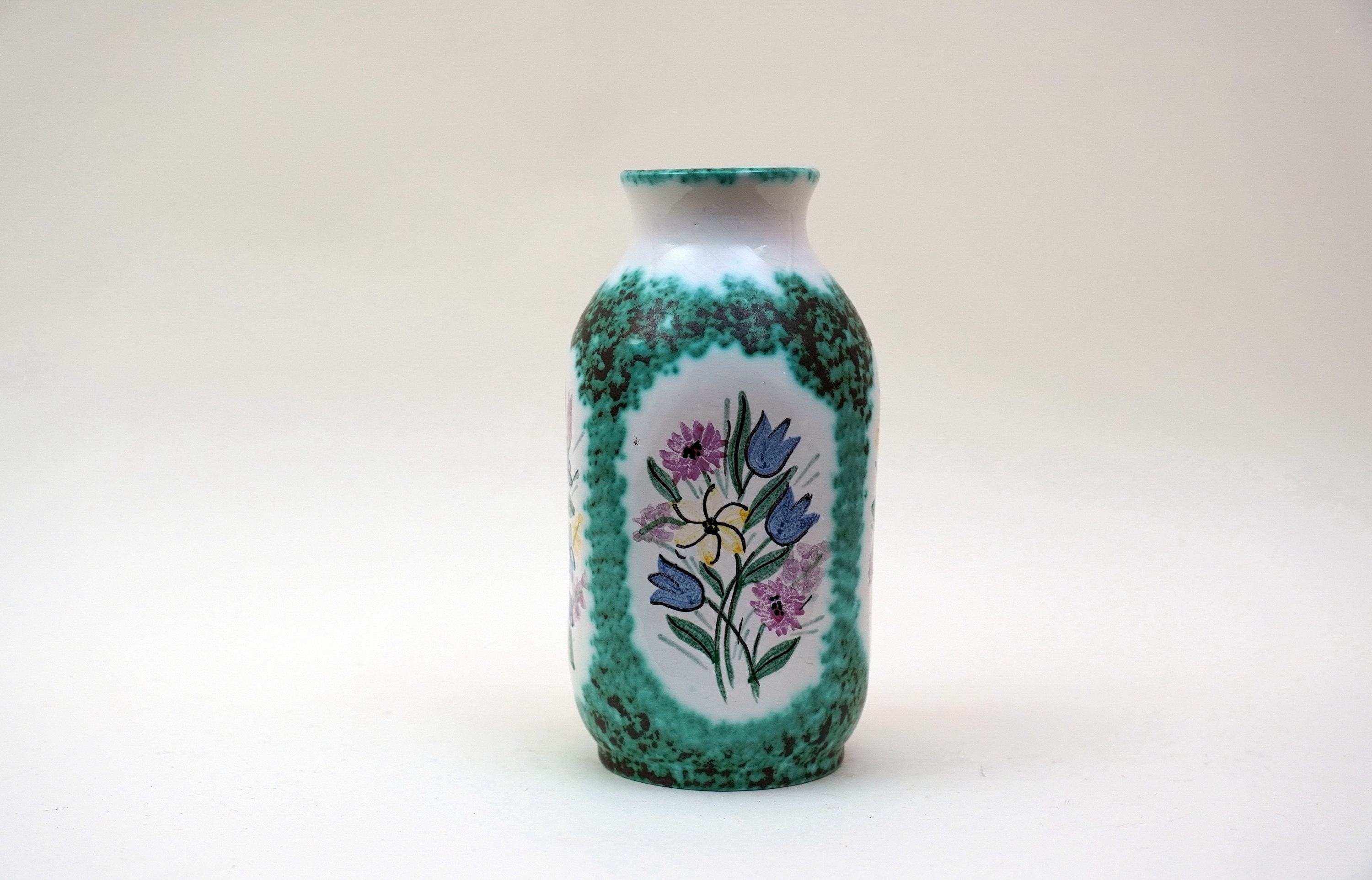 Vintage 70s Kloster-keramik Ceramic Flower Vase - P.holmen Design