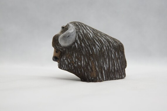 Upsala Ekeby Goran Andersson Bison 置物 GÖRAN ANDERSSON Bisone Figurine/ Stoneware Upsala-ekeby