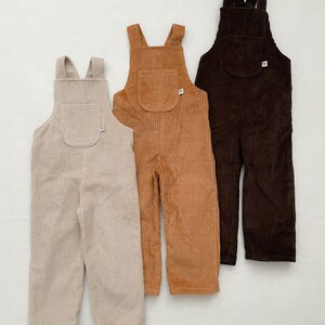 Corduroy dungarees for children 100% cotton Retro 74-140 image 5