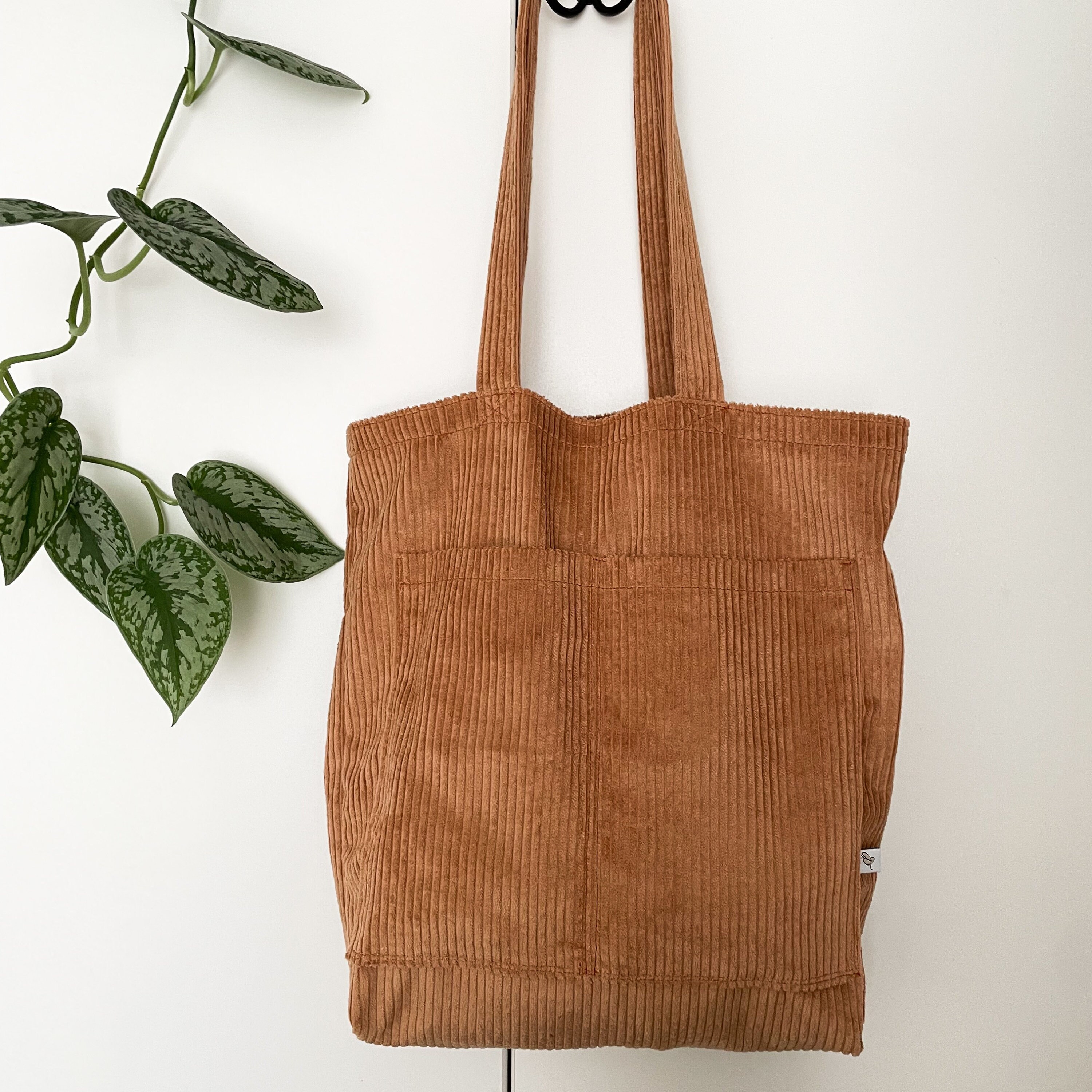 Corduroy Bag, Corduroy Bag, Shopper | 100% Cotton | Retro