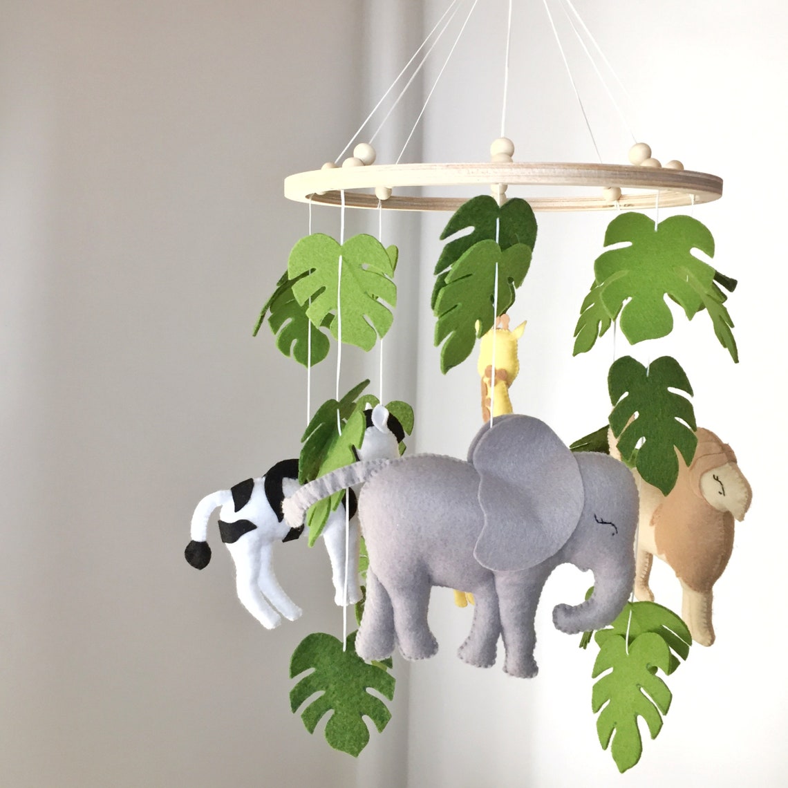 Safari Baby Mobile Crib Mobile Safari mobile baby mobile Etsy