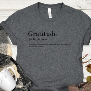 The Gratitude Definition Tee