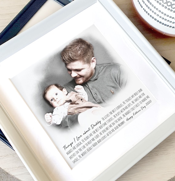 Reasons why I love Mummy / Daddy Personalised Illustration | ** Unframed or Framed