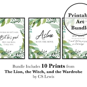 The Lion, The Witch and The Wardrobe - CS Lewis - Aslan is on the move, Narnia, When he shakes his mane we shall have spring again, Courage