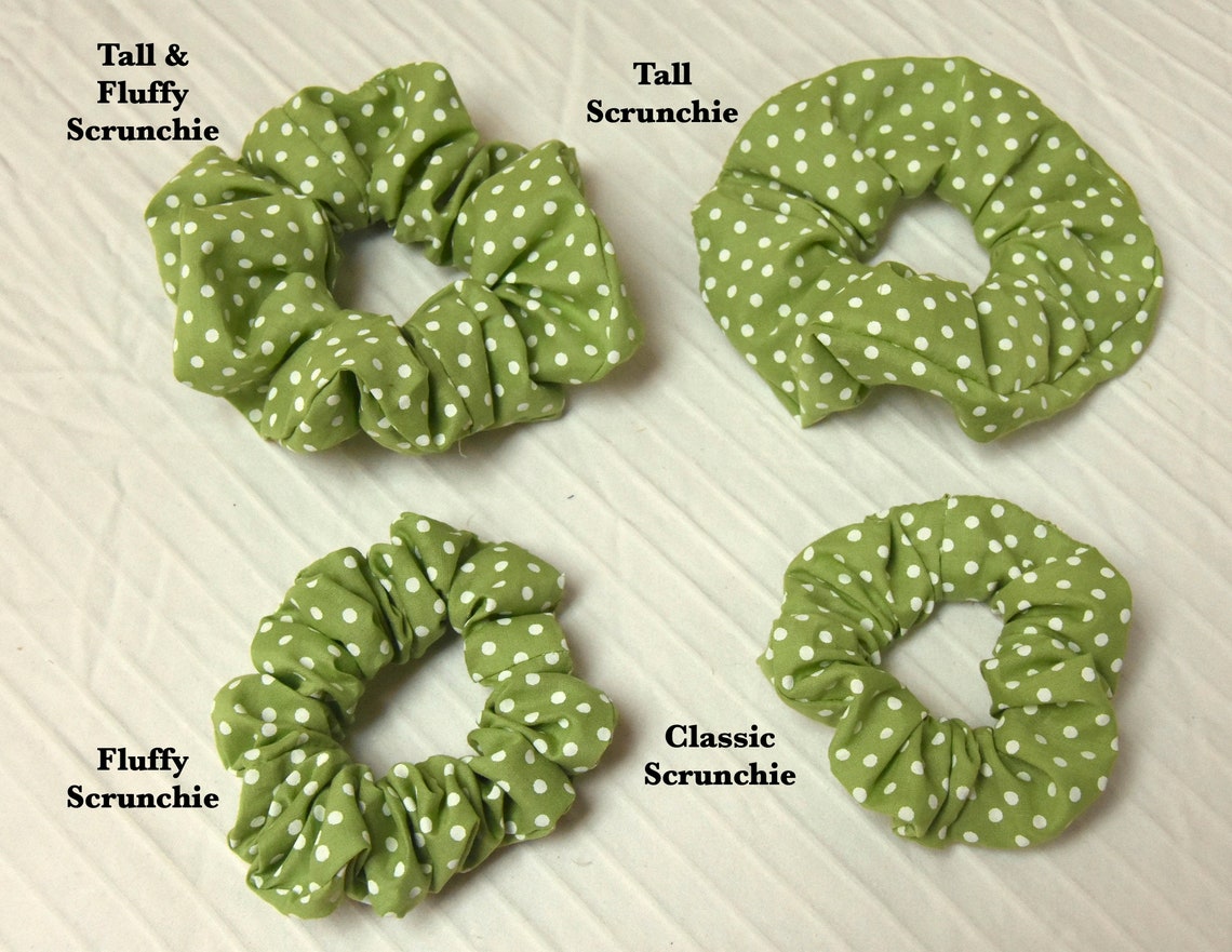 4 Printable Patterns Fluffy Scrunchie Pattern and | Etsy