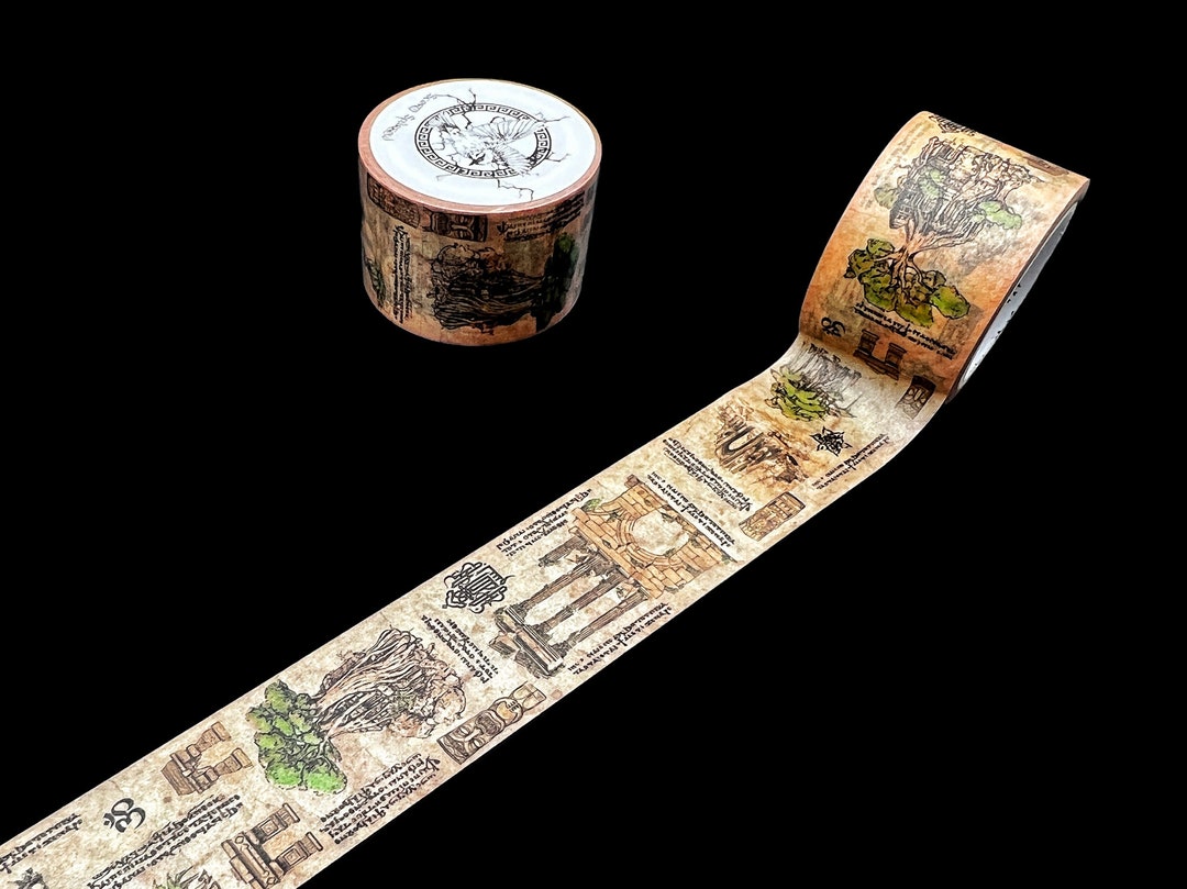 Jungle Washi Tape Craft Tape Exploration Adventure Etsy