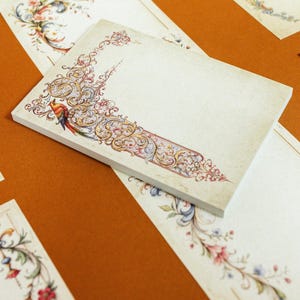 Illuminated Frames Notepad II | Medieval Fantasy Fairytale Decorative Border Stationery