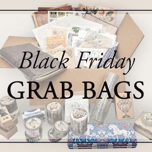 Grabbeltons Mystery Craft Supplies afgeprijsd Vintage Mixed Media Journal Craft Ephemera