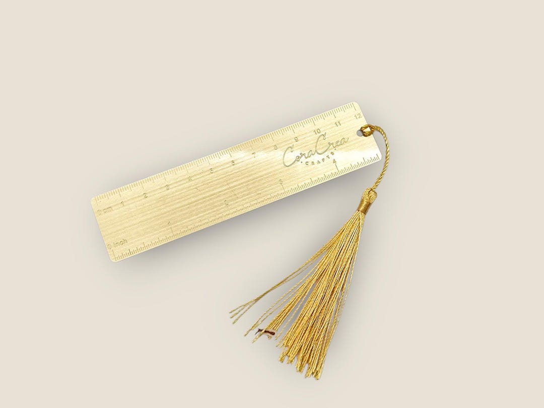 Small Metal Ruller Mini Brass Ruler Perfect for Drawing or Underlining in Journals, Cards ...