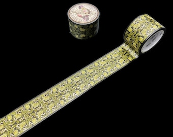 Washi-Tape mit Zauberwald-Motiv für Art Journaling, Junk Journaling, Schreiben und Papierbasteln