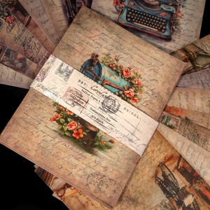 Postpapier & Sticker Set