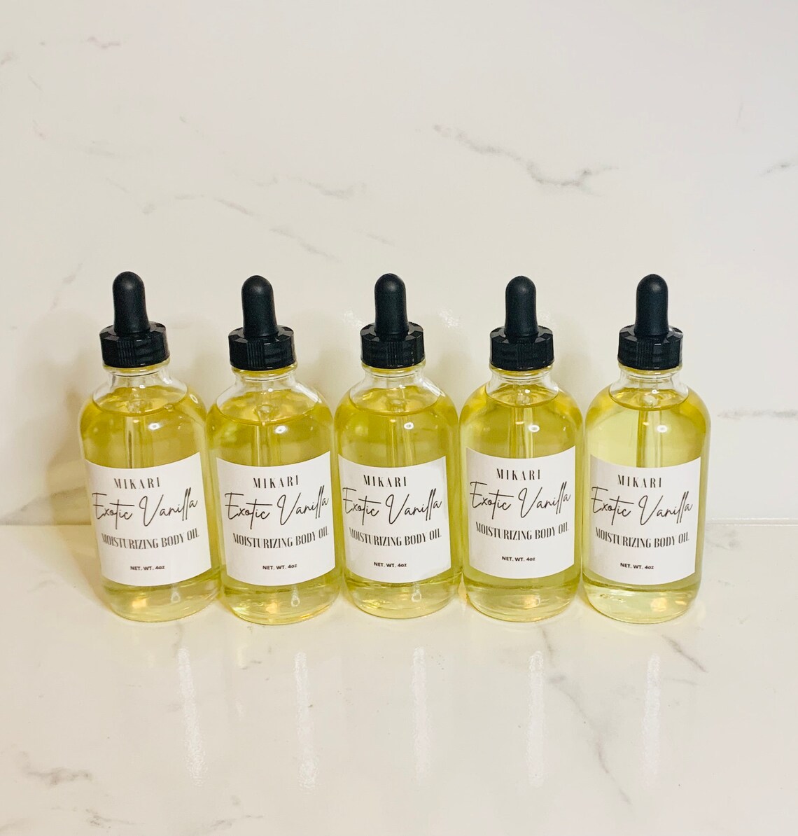Exotic Vanilla Self Care Body Oil Glow Body Oil Massage Etsy