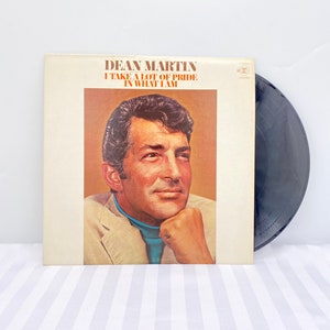 I Take A Lot of Pride in What I Am Dean Martin Vintage Vinyl Record